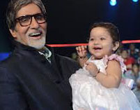amitabh bachchan shows some baby love on game show